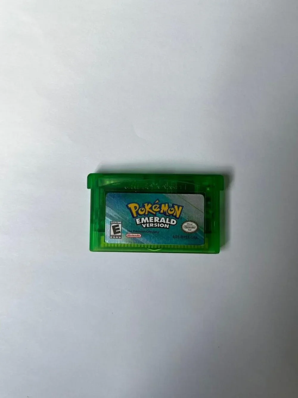 Pokemon Emerald Version GBA USA Excellent Condition Tested & Working